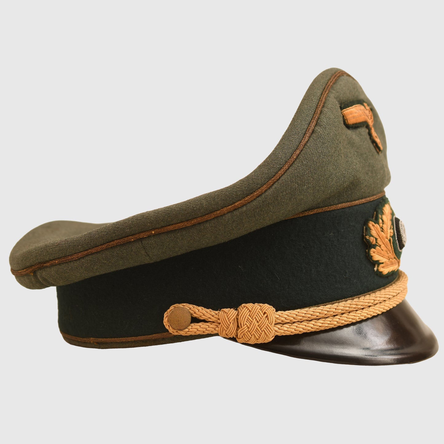 GERMAN WWII ARMY GENERAL’S VISOR CAP