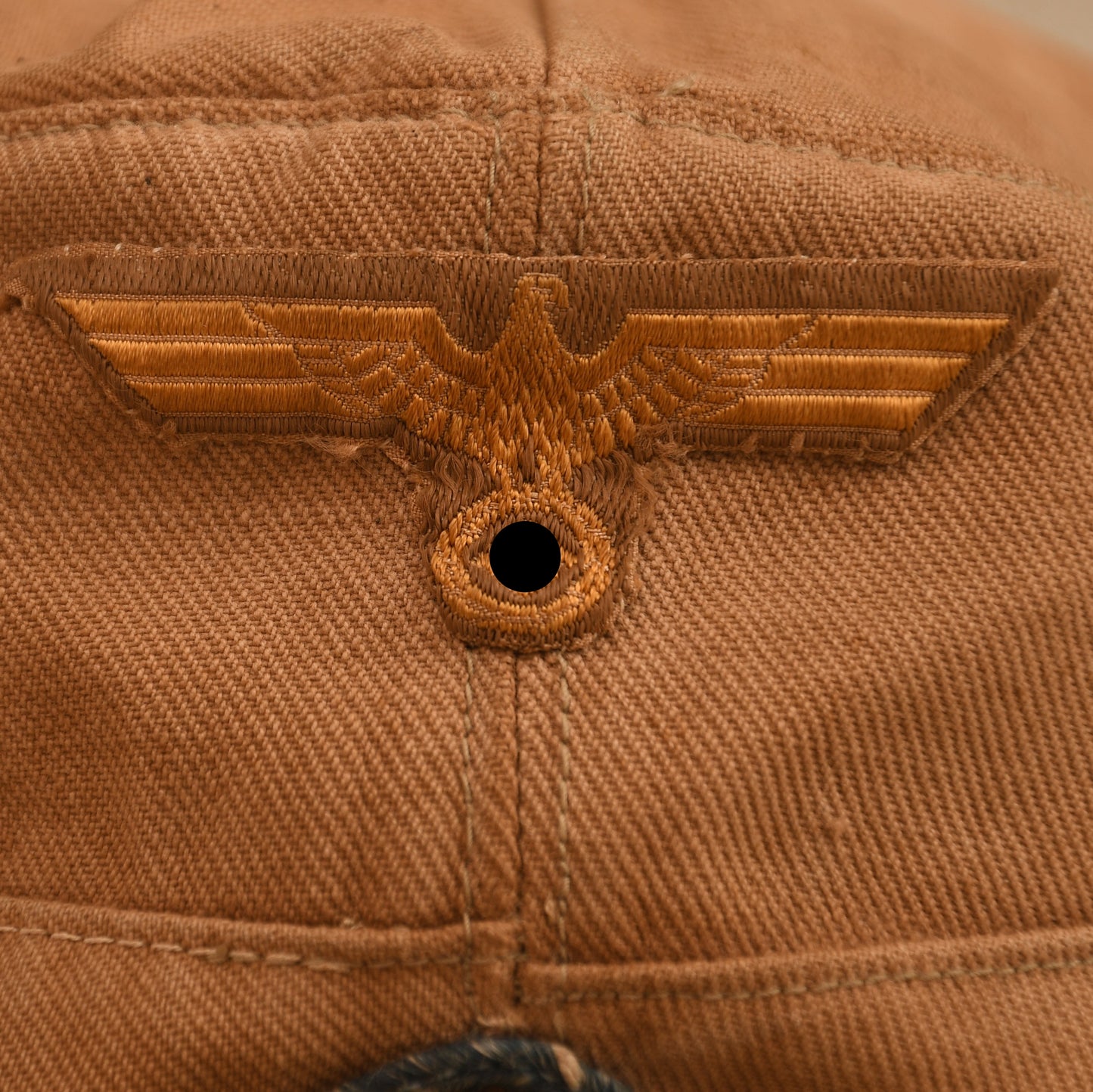 German WWII Kriegsmarine Tropical Field Cap With Soutache