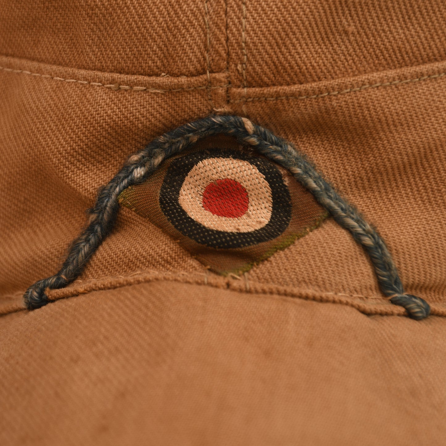 German WWII Kriegsmarine Tropical Field Cap With Soutache