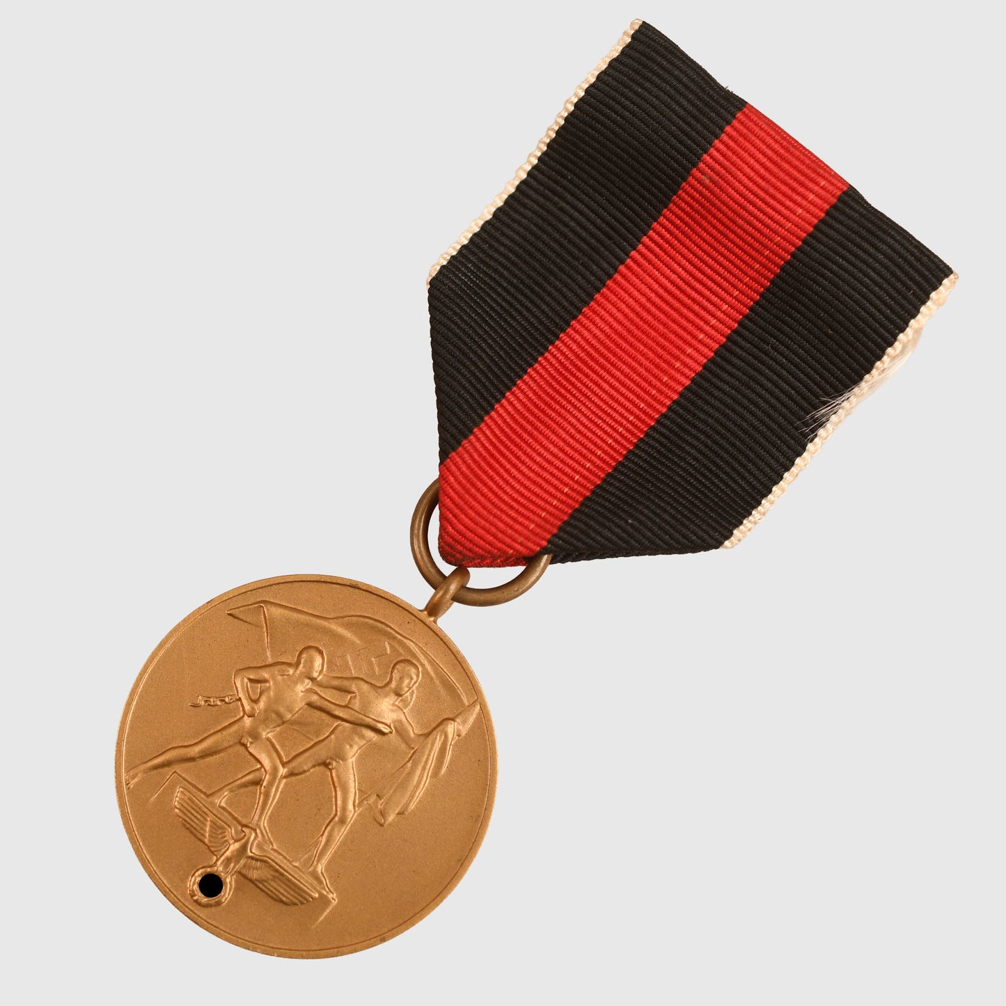 GERMAN WWII ENTRY INTO CZECHOSLOVAKIA MEDAL 1ST OKTOBER 1938