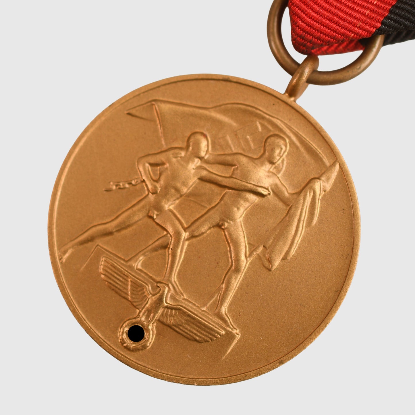 GERMAN WWII ENTRY INTO CZECHOSLOVAKIA MEDAL 1ST OKTOBER 1938