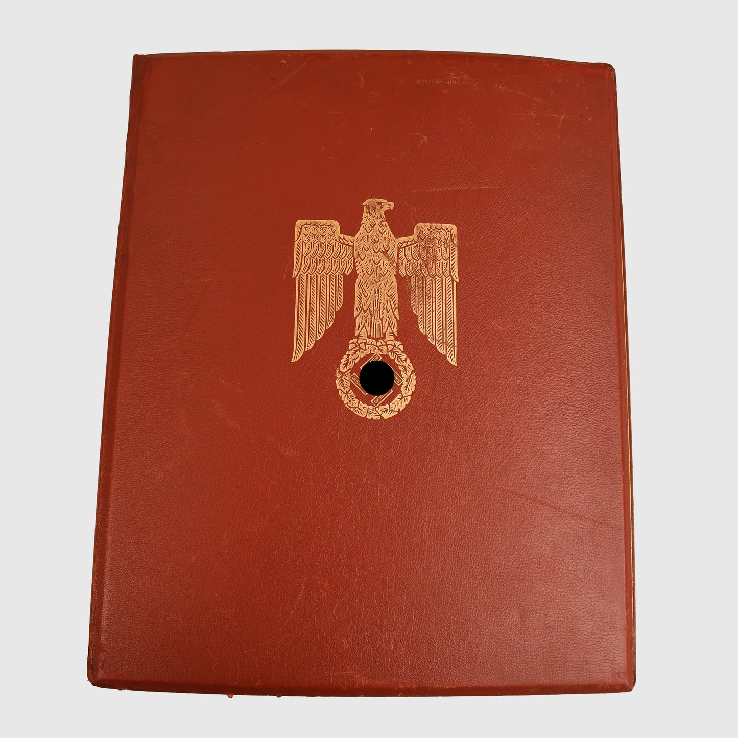 GERMAN WWII KNIGHTS CROSS CITATION WITH FOLDER