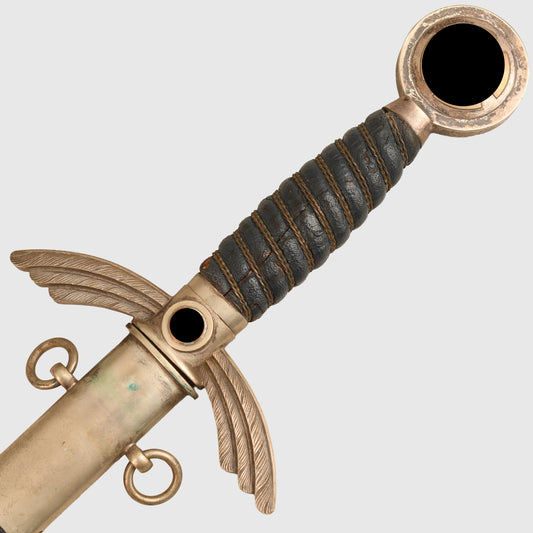 GERMAN WWII LUFTWAFFE OFFICERS DISPLAY PIECE