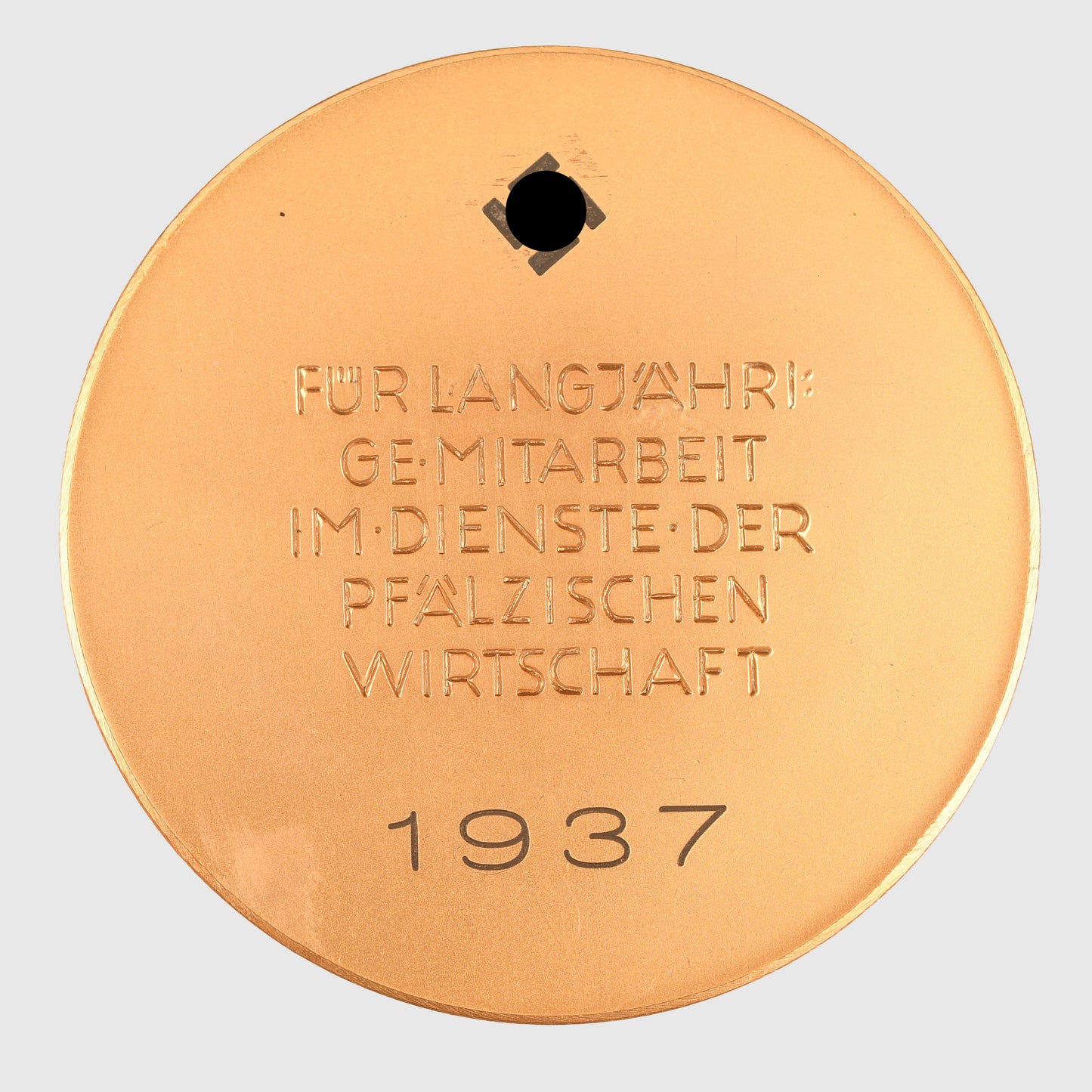 GERMAN WWII AGRICULTURAL NON PORTABLE PLAQUETTE