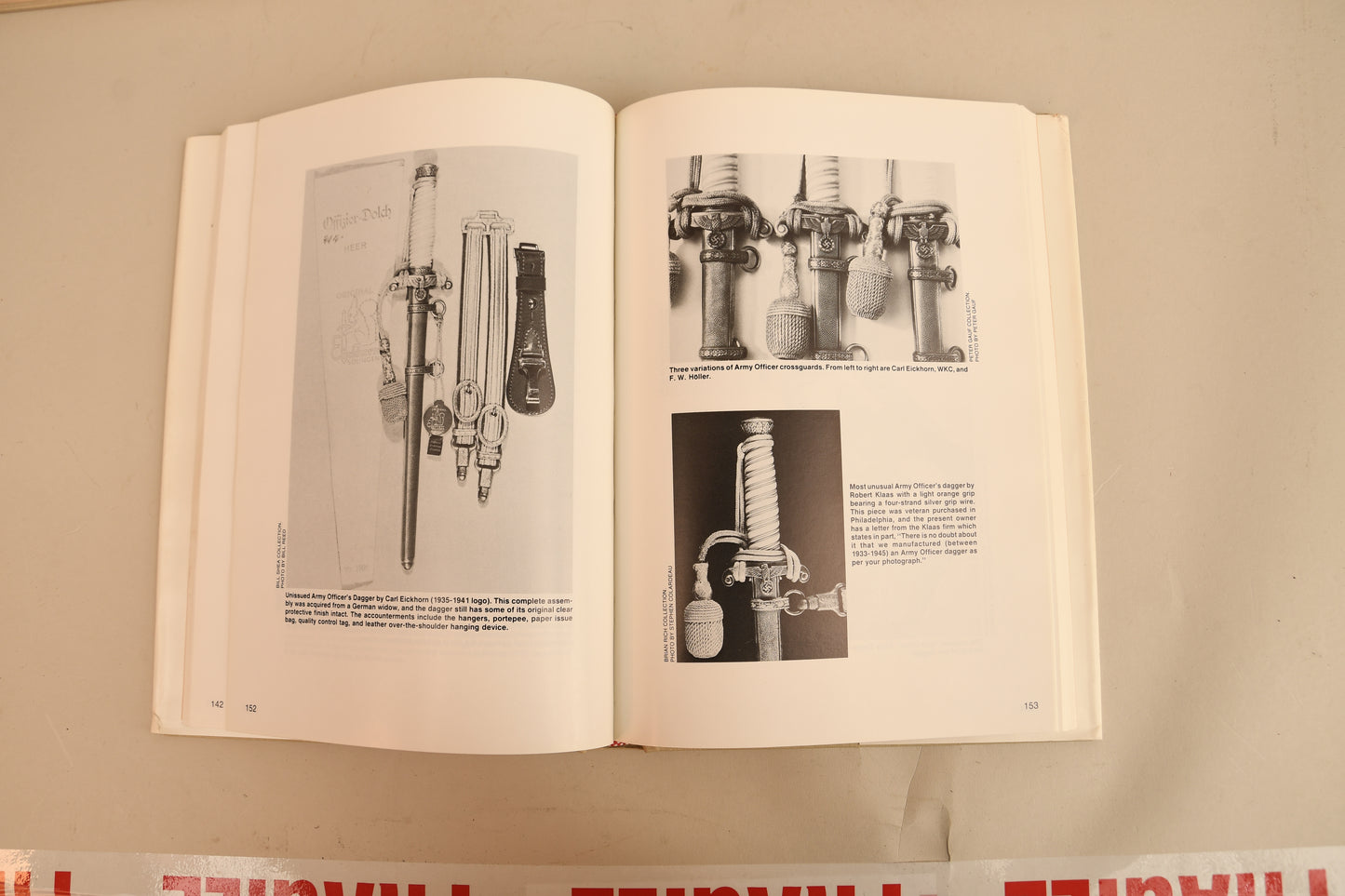 German WWII Thomas M. Johnson Dagger Reference Books, 5 Volumes
