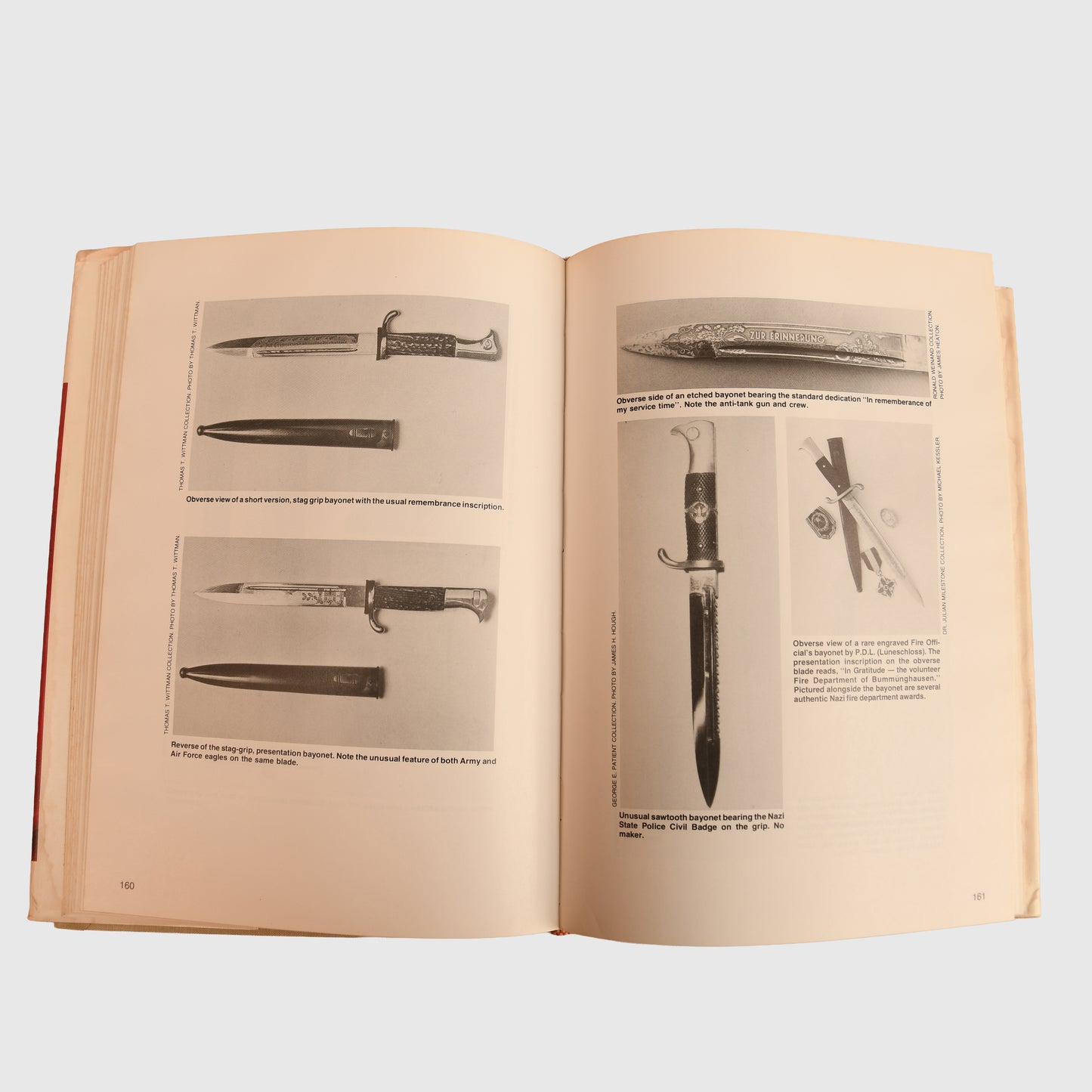 German WWII Thomas M. Johnson Dagger Reference Books, 5 Volumes