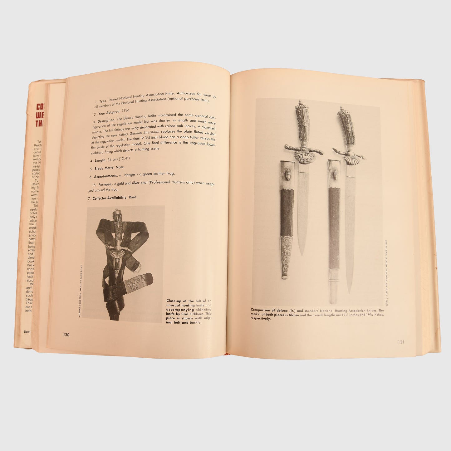 German WWII Thomas M. Johnson Dagger Reference Books, 5 Volumes
