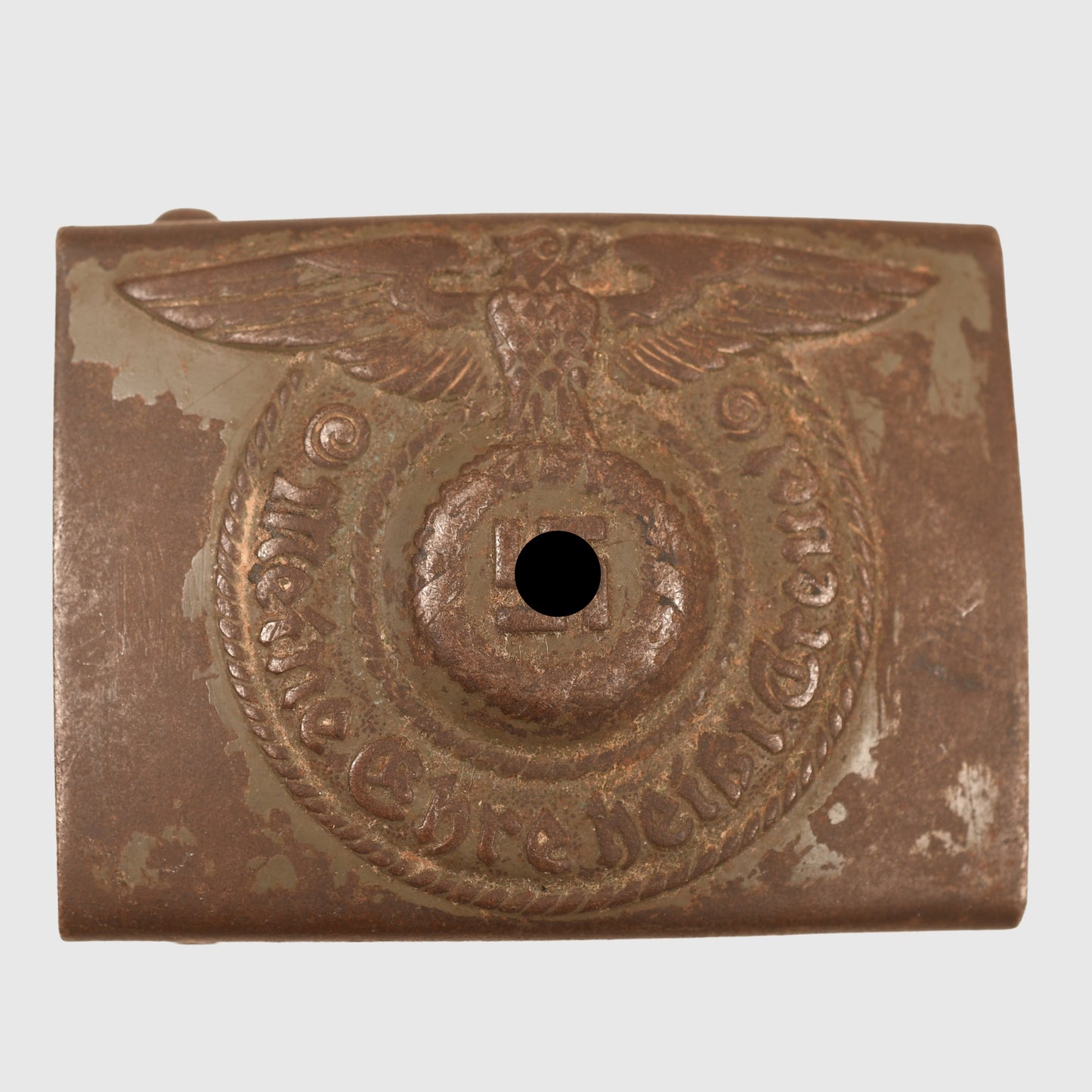 GERMAN WWII WAFFEN SS BELT BUCKLE BY RODO