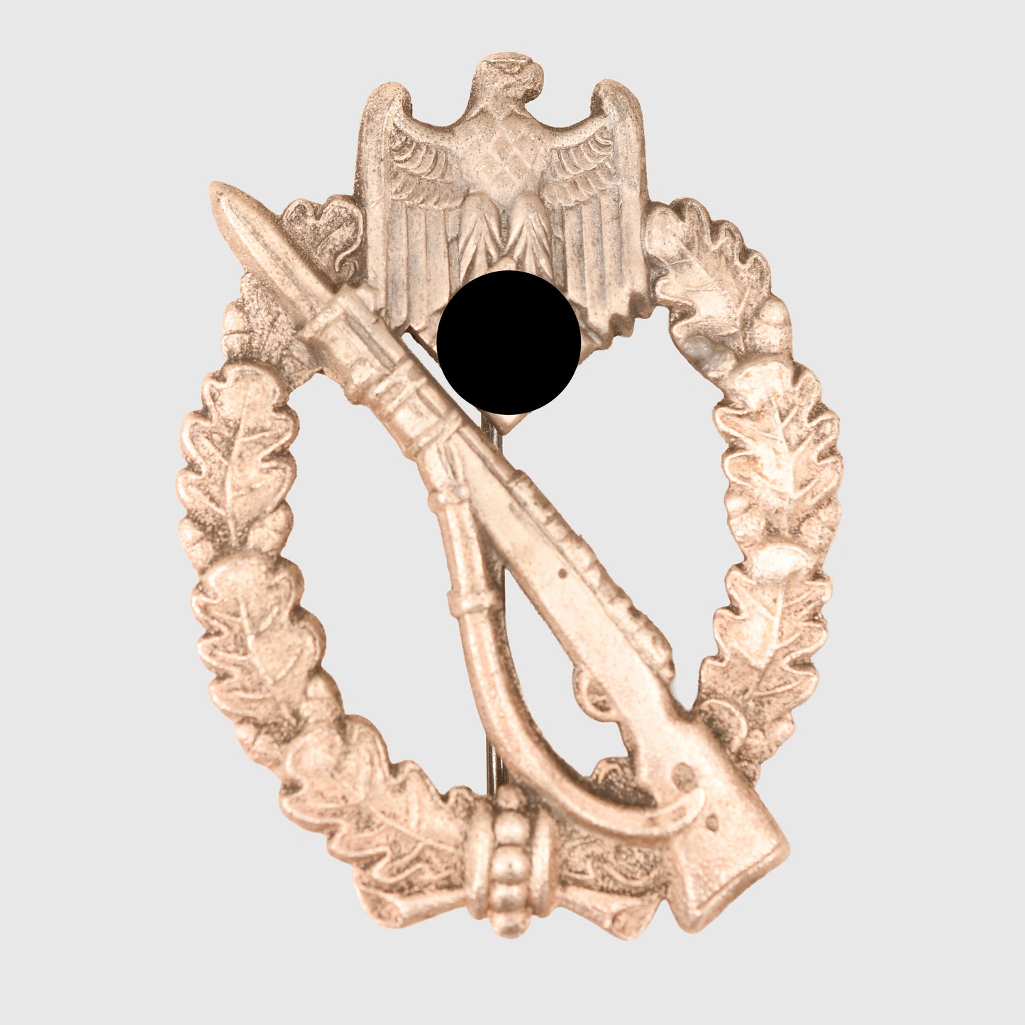 GERMAN WWII ARMED FORCES INFANTRY ASSAULT BADGE IN SILVER