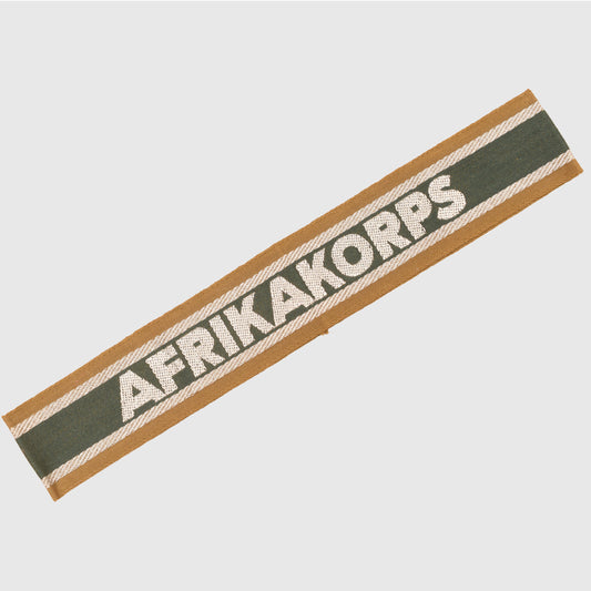 GERMAN WWII AFRIKA KORPS CUFF TITLE