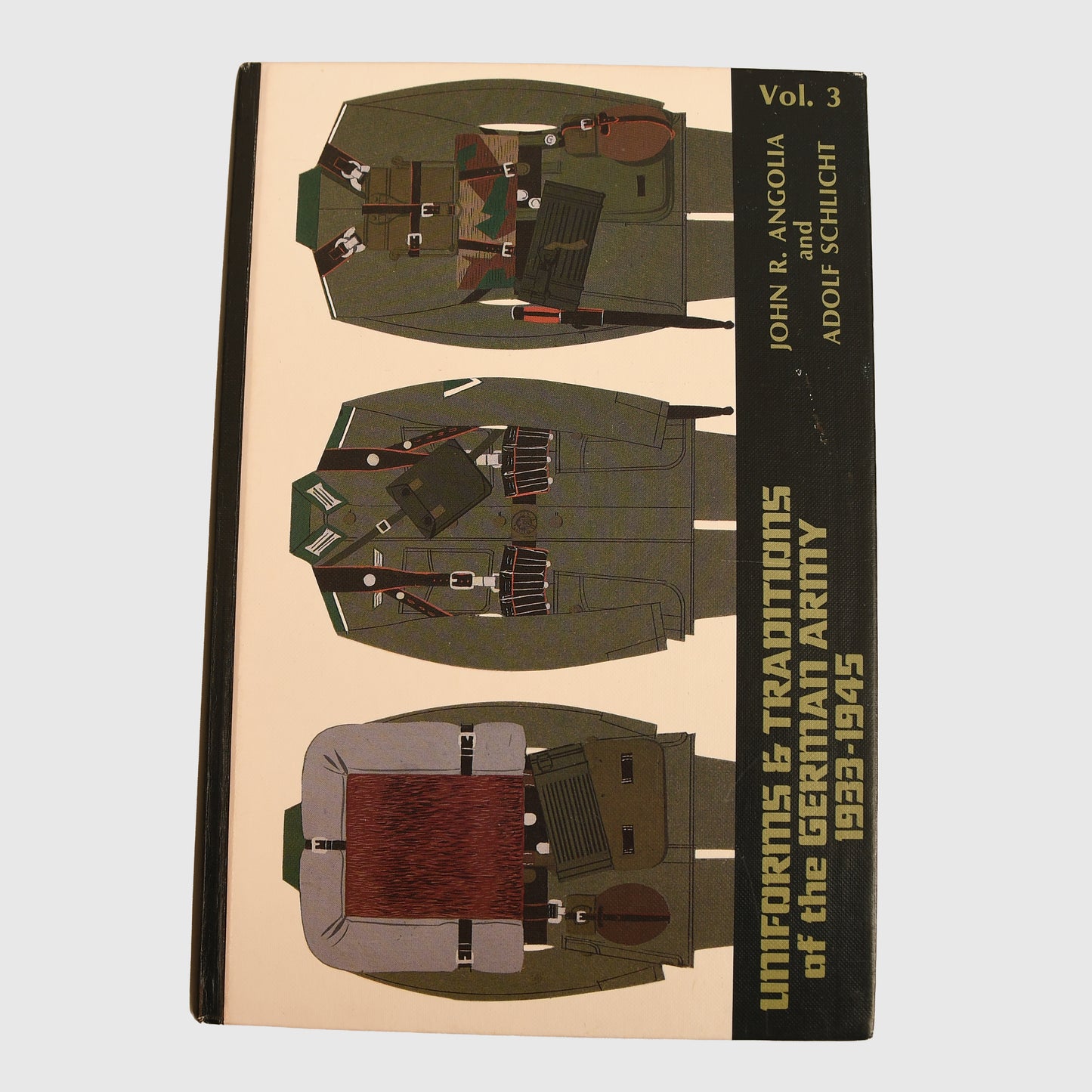 German WWII Uniforms & Traditions of the German Army 1933-45, John R. Angolia & Adolf Schlicht, 3 Volumes