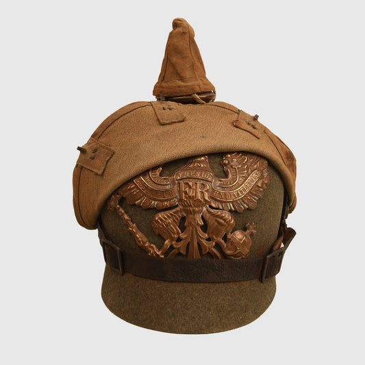 German WWI Felt Picklehaube with Original Cover