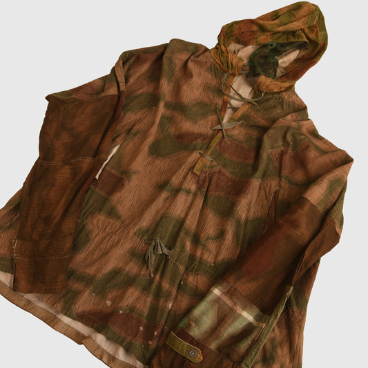 German WWII Army Camouflage Tan and Water Sniper Smock