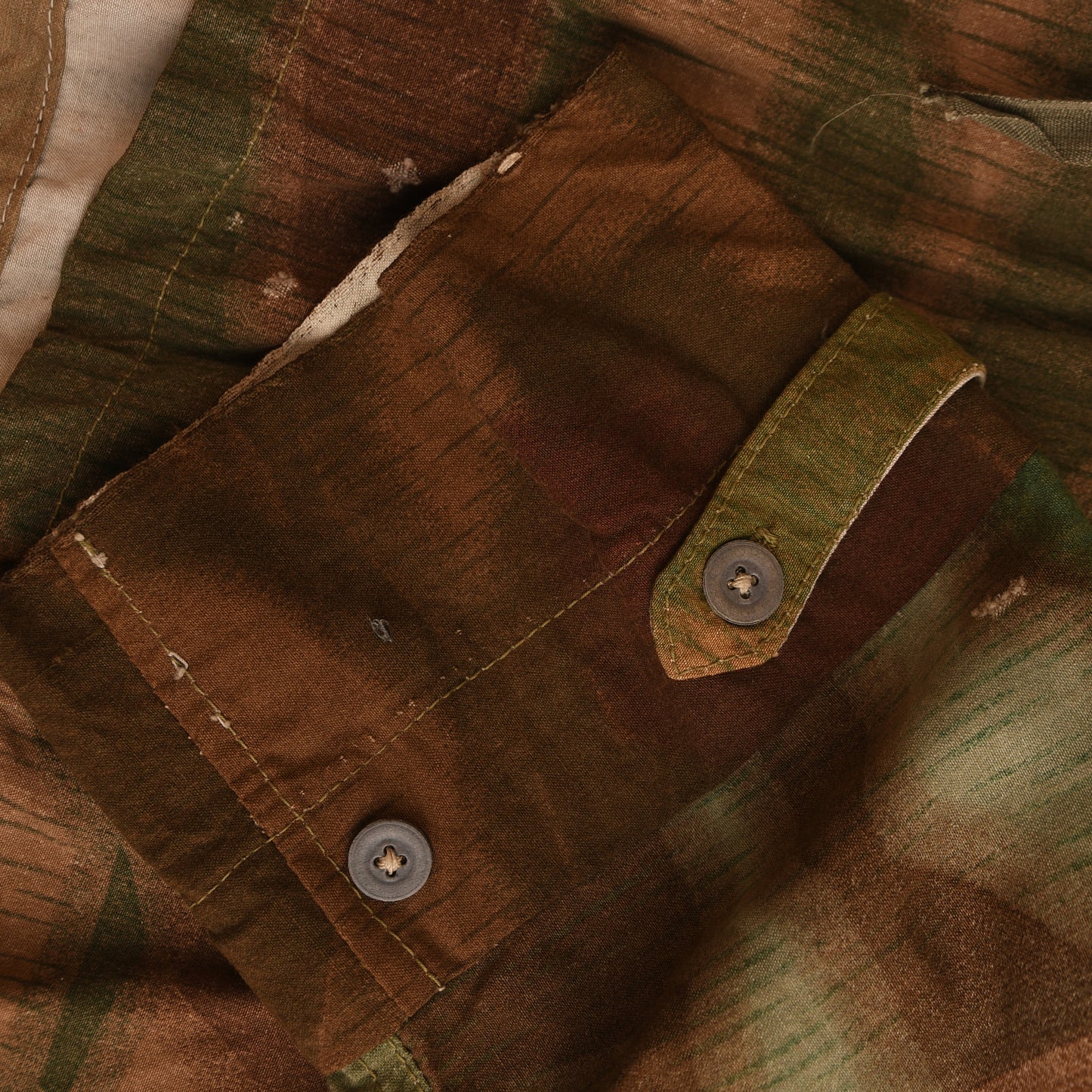 German WWII Army Camouflage Tan and Water Sniper Smock