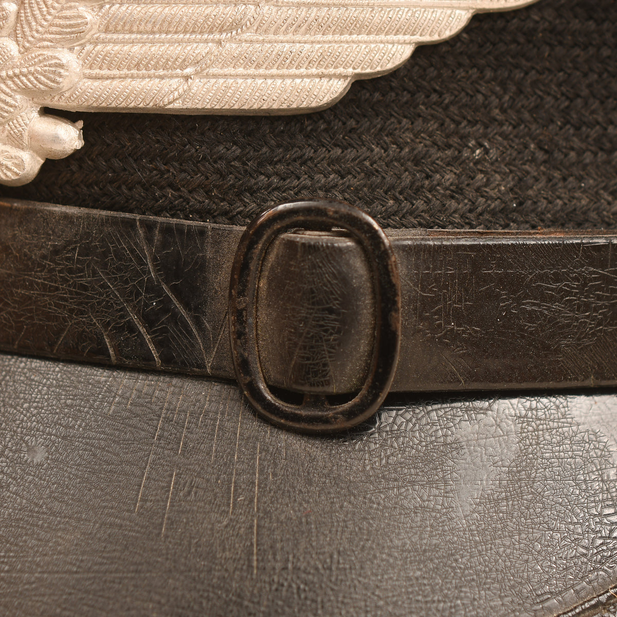 GERMAN WWII LUFTWAFFE SIGNALS VISOR CAP