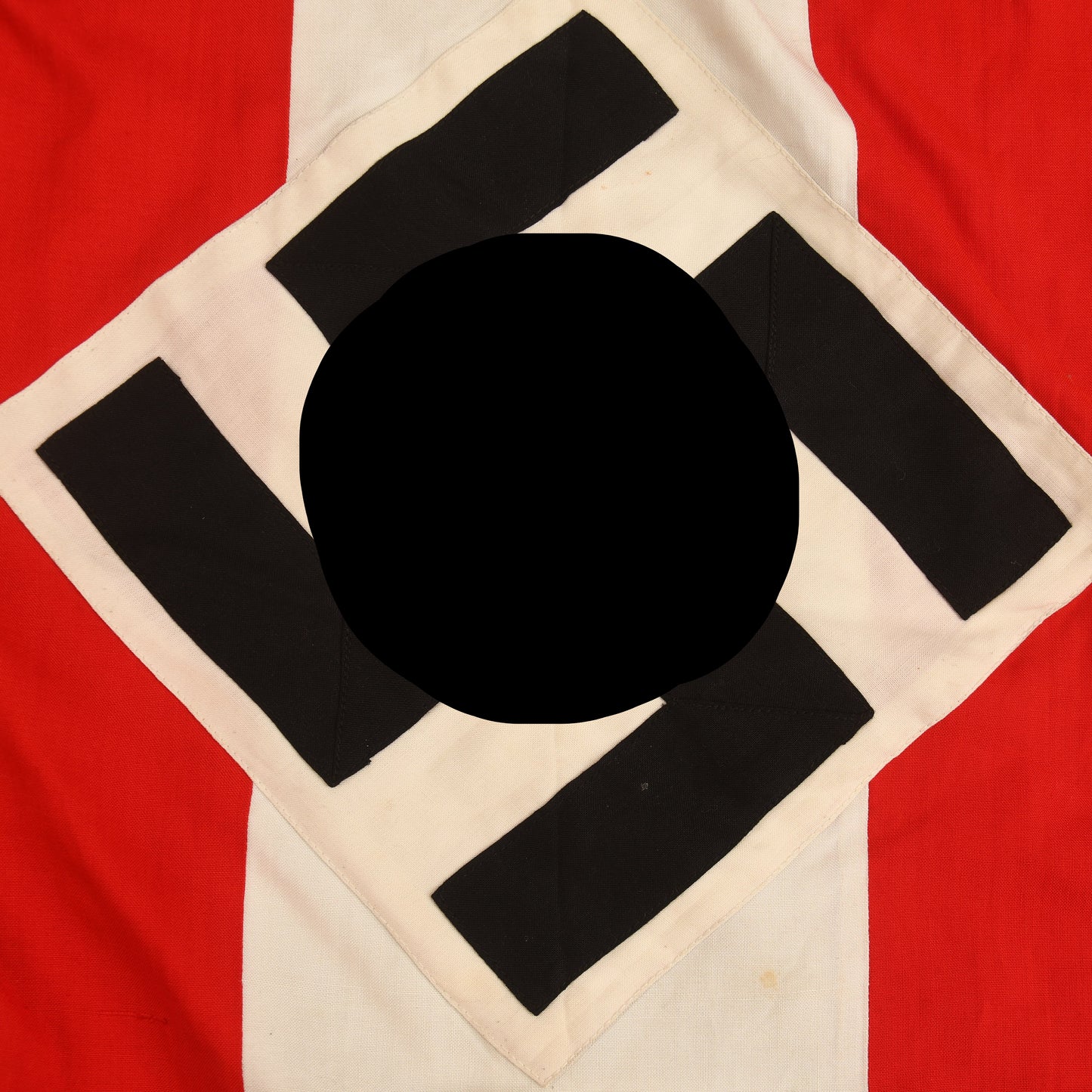 GERMAN WWII HITLER YOUTH TRUMPET BANNER