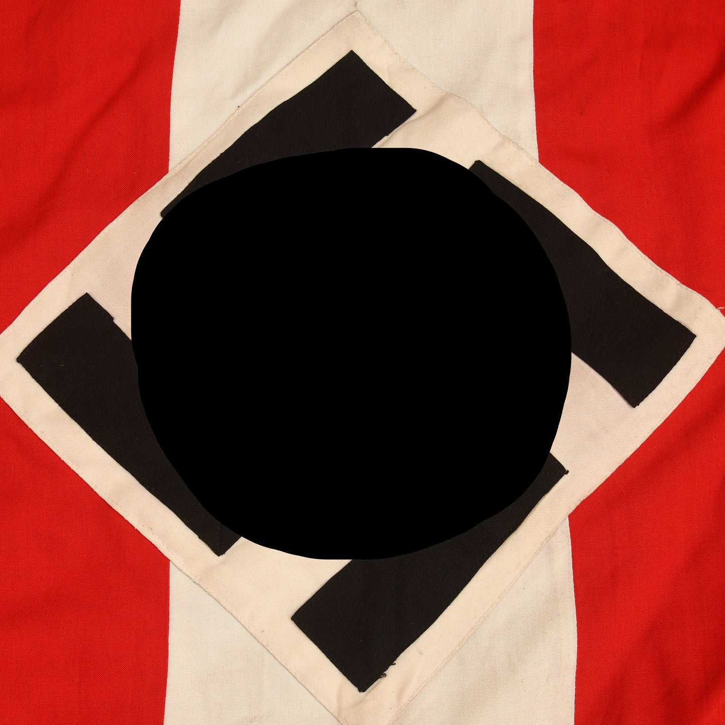 GERMAN WWII HITLER YOUTH TRUMPET BANNER