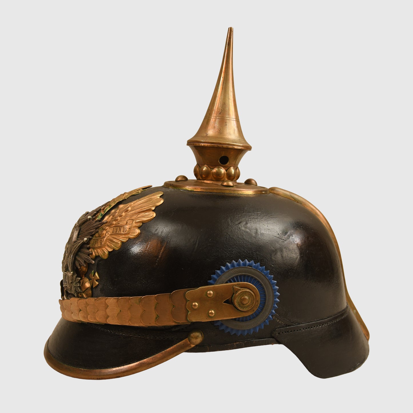 IMPERIAL GERMAN BRUNSWICK INFANTRY REGIMENT 92 1 YEAR VOLUNTEER PICKELHAUBE