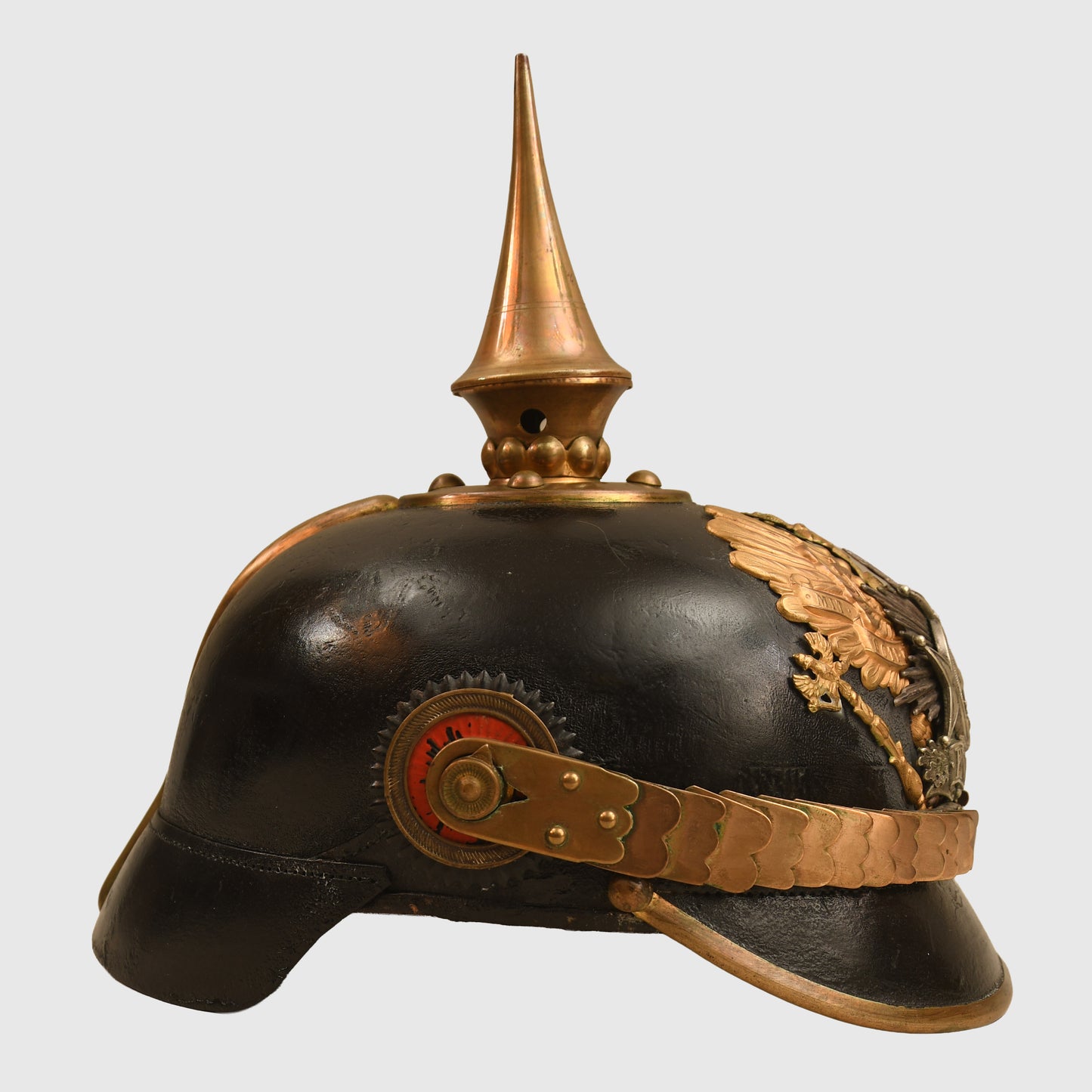 IMPERIAL GERMAN BRUNSWICK INFANTRY REGIMENT 92 1 YEAR VOLUNTEER PICKELHAUBE