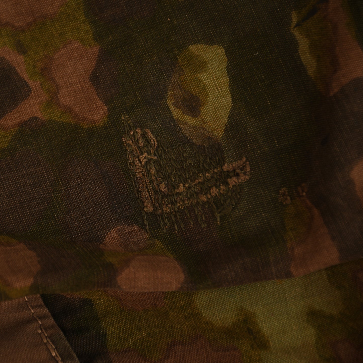 German WWII SS Camouflage Zeltbahn