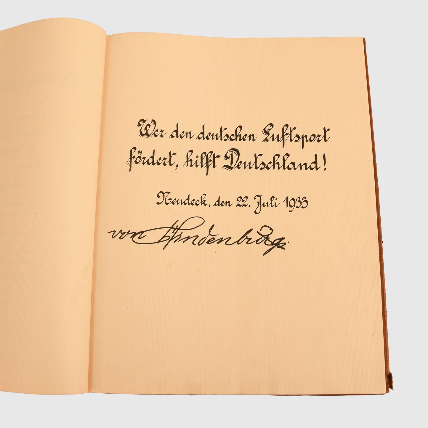 German WWII DLV Presentation Document