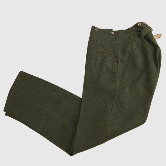 German WWII Army M.36 Straight Leg Trousers