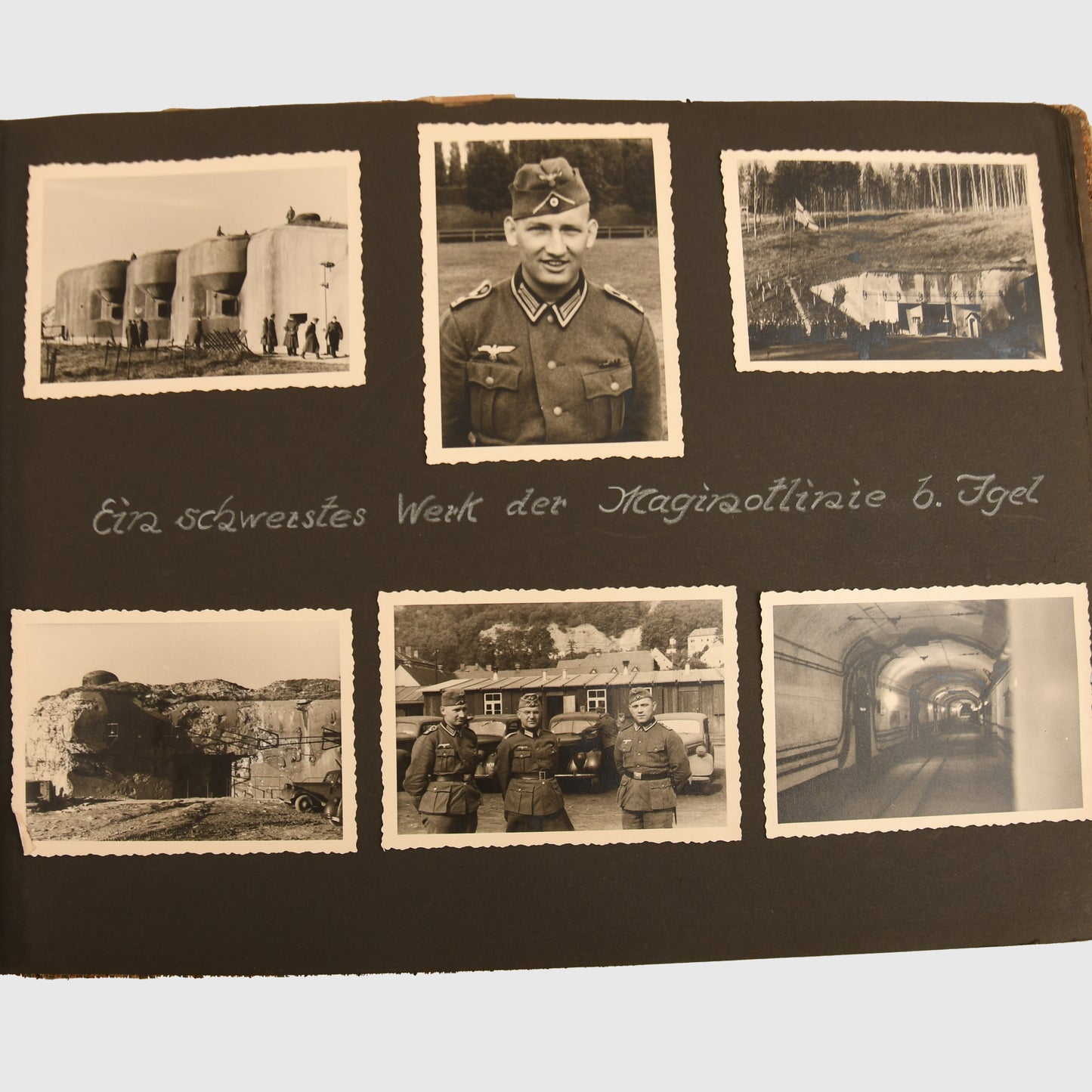 GERMAN WWII POLAND, DUNKIRK AND DIEPPE MAGNIFICENT ARMY PHOTOGRAPH ALBUM
