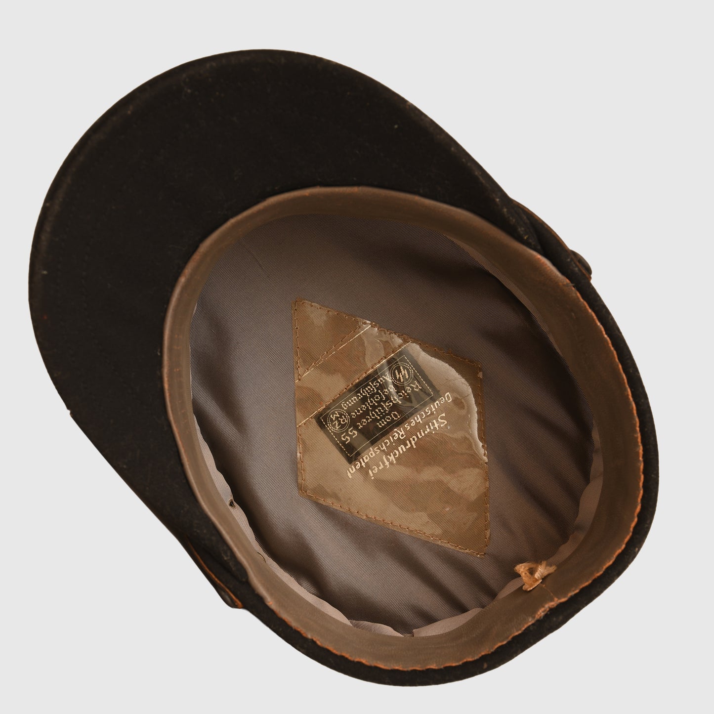 GERMAN WWII SS ENLISTED MANS KEPI