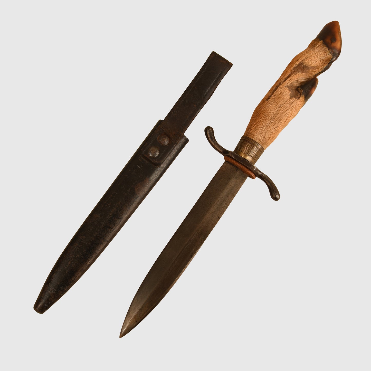 German WWI Deer's Foot Display Piece