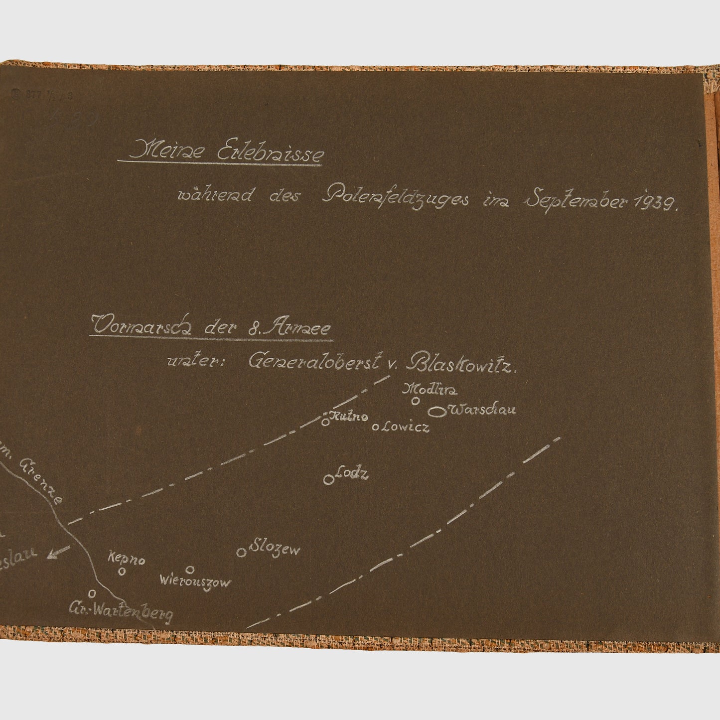 GERMAN WWII POLAND, DUNKIRK AND DIEPPE MAGNIFICENT ARMY PHOTOGRAPH ALBUM