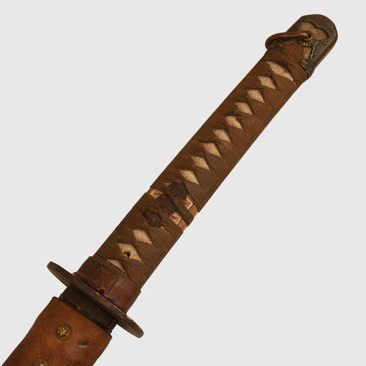 JAPANESE WWII OFFICERS COMBAT DISPLAY PIECE