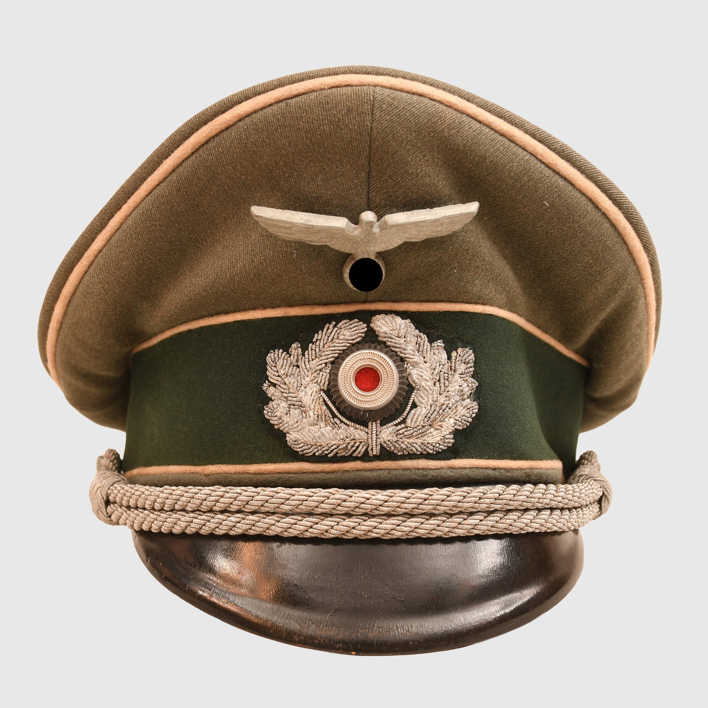 GERMAN WWII ARMY INFANTRY OFFICERS CAP - HUGE SIZE