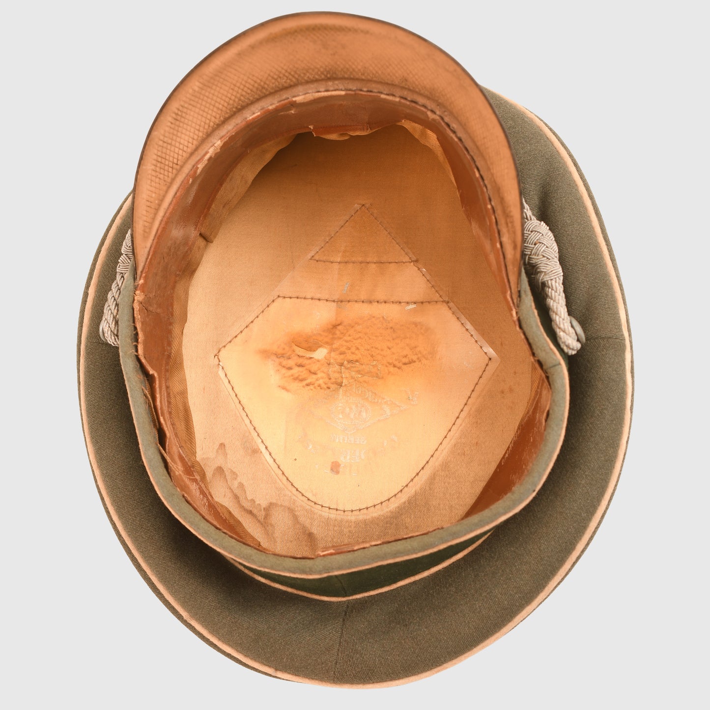 GERMAN WWII ARMY INFANTRY OFFICERS CAP - HUGE SIZE