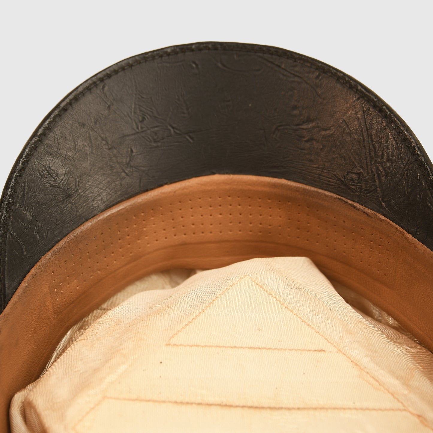 German WWII Luftwaffe Officers Visor Cap, White and Blue Covers