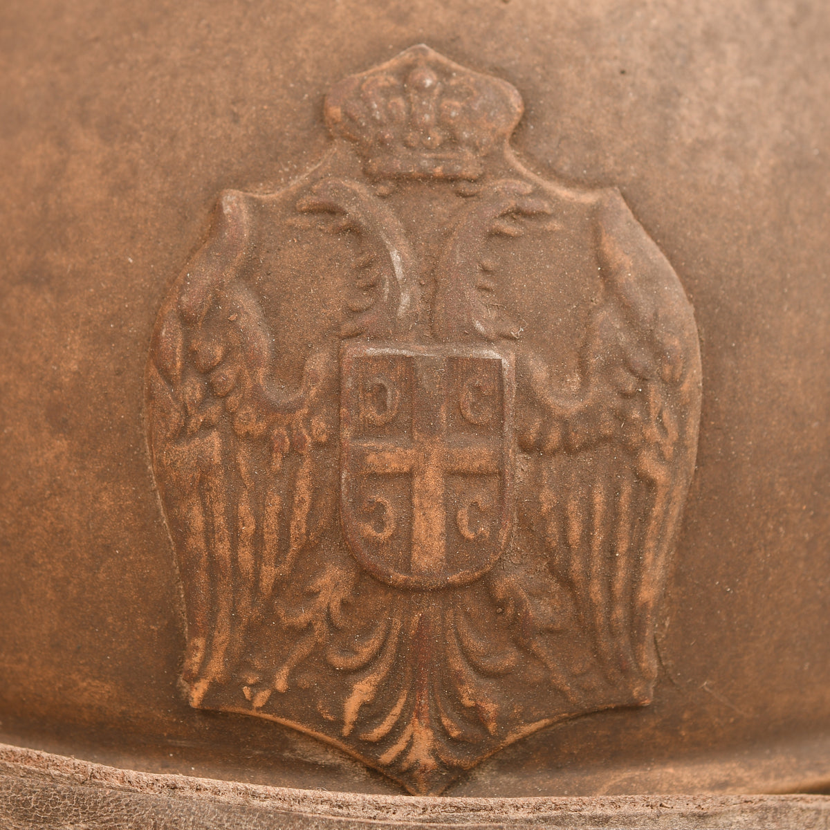 SERBIAN WWI ADRIAN HELMET