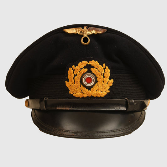 German WWII Kriegsmarine NCO Visor Cap