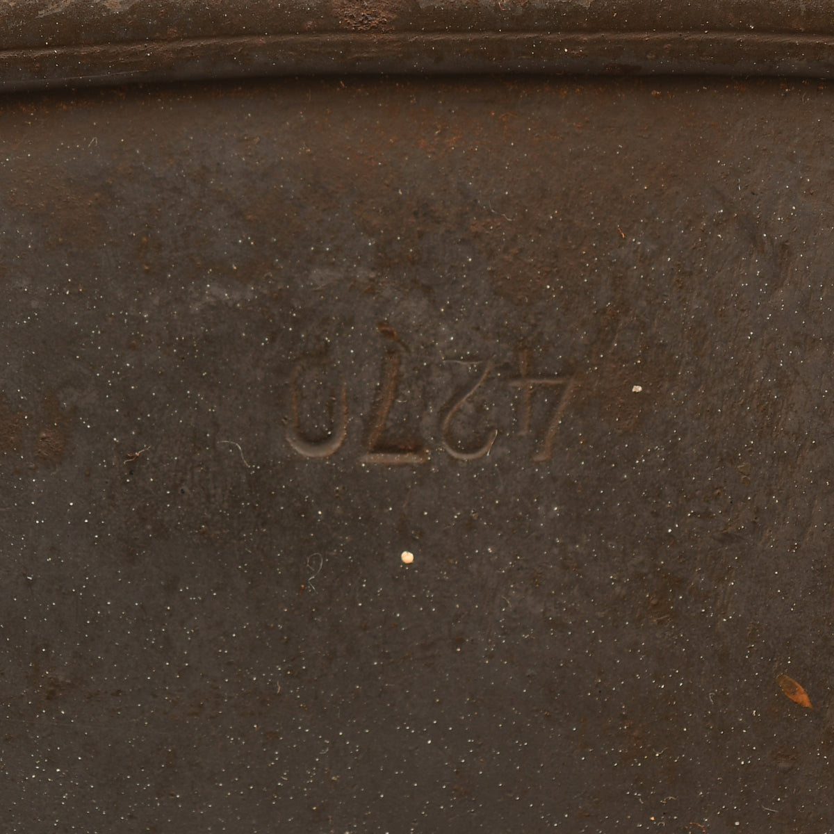 GERMAN WWII LUFTWAFFE M.35 EARLY DECAL COMBAT HELMET