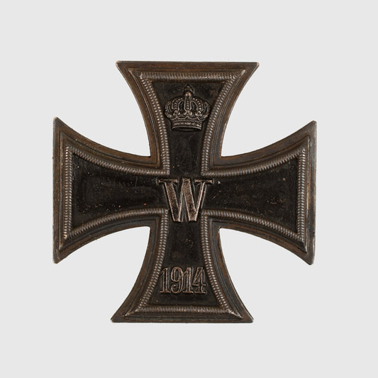 GERMAN WWI IRON CROSS 1ST CLASS, 800 STAMPED