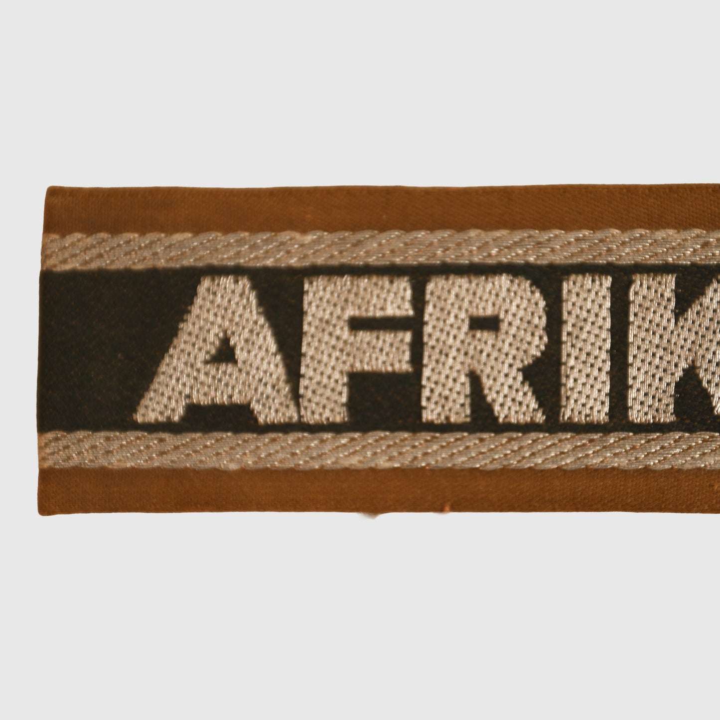 GERMAN WWII AFRIKAKORPS CUFF TITLE