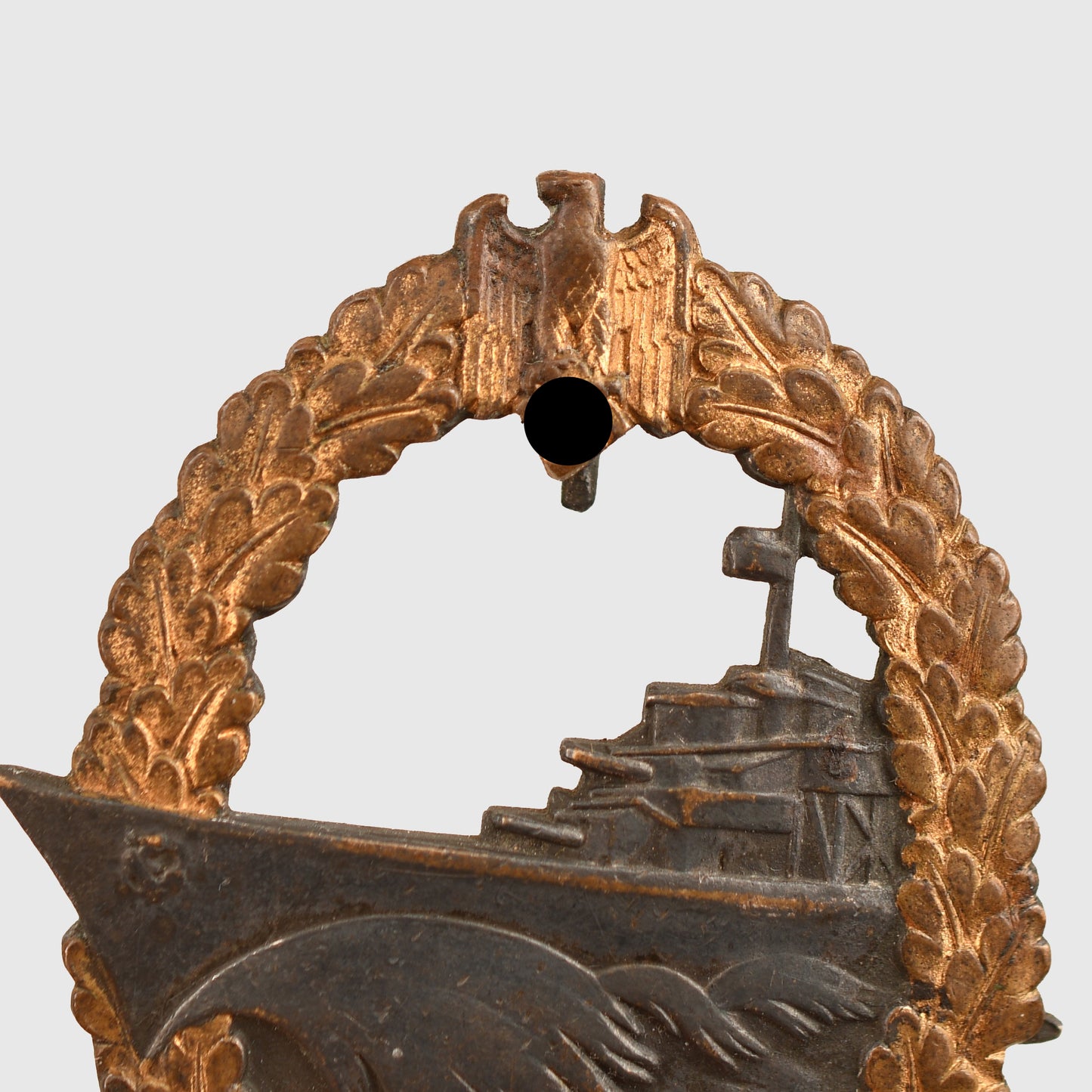 GERMAN WWII KRIEGSMARINE DESTROYER BADGE