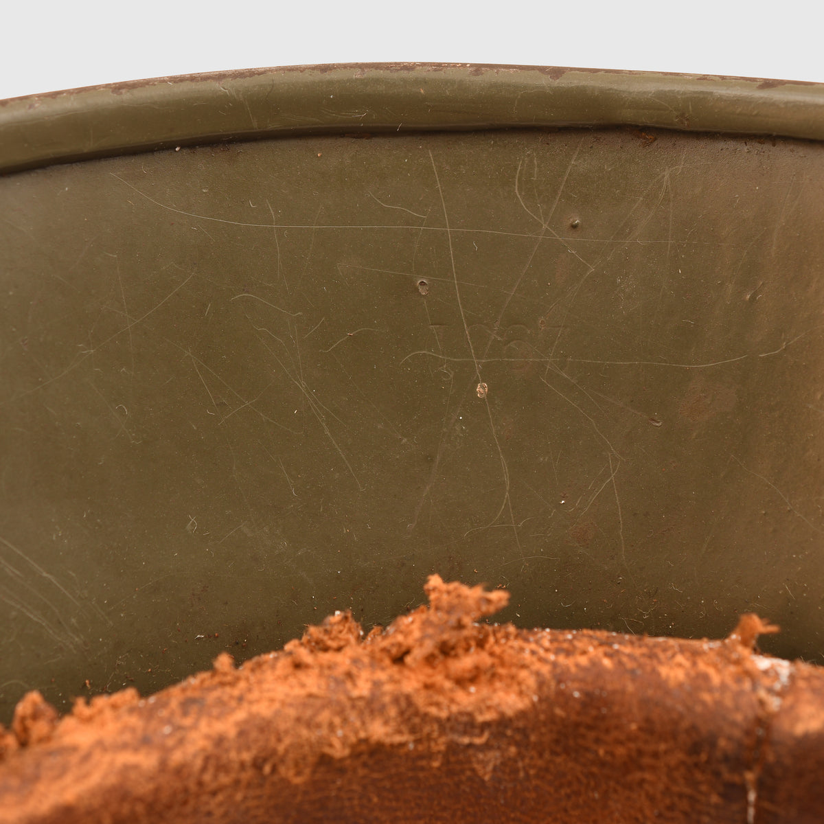 GERMAN WWII POLICE M.35 DOUBLE DECAL COMBAT HELMET