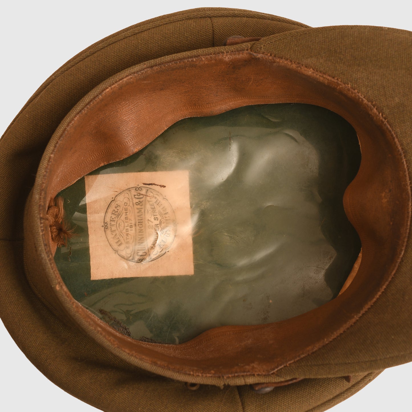 BRITISH WWII WILTSHIRE REGIMENT OFFICERS VISOR CAP
