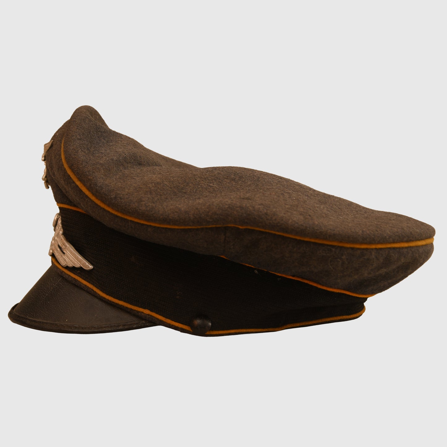 German WWII Luftwaffe Paratrooper and Hermann Göring Marked Visor Cap