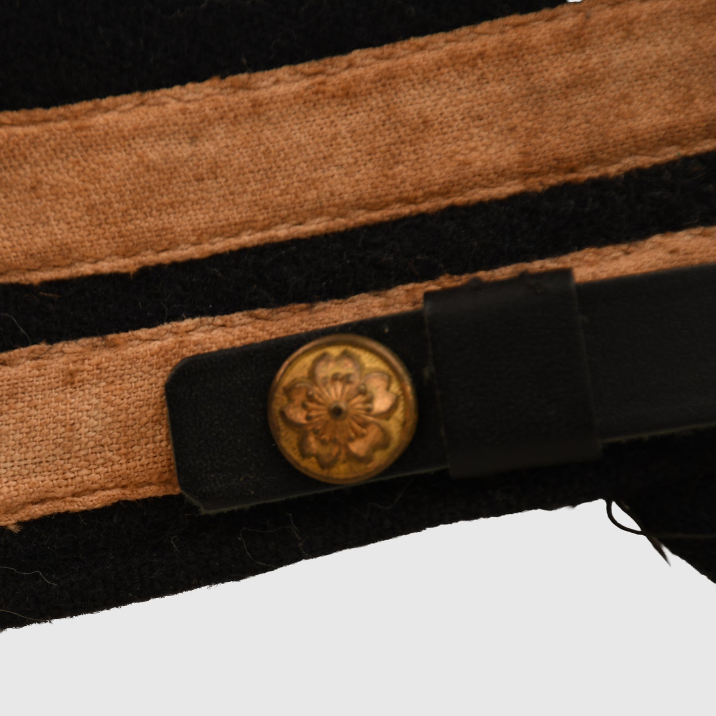JAPANESE WWII NAVAL OFFICERS FIELD CAP.