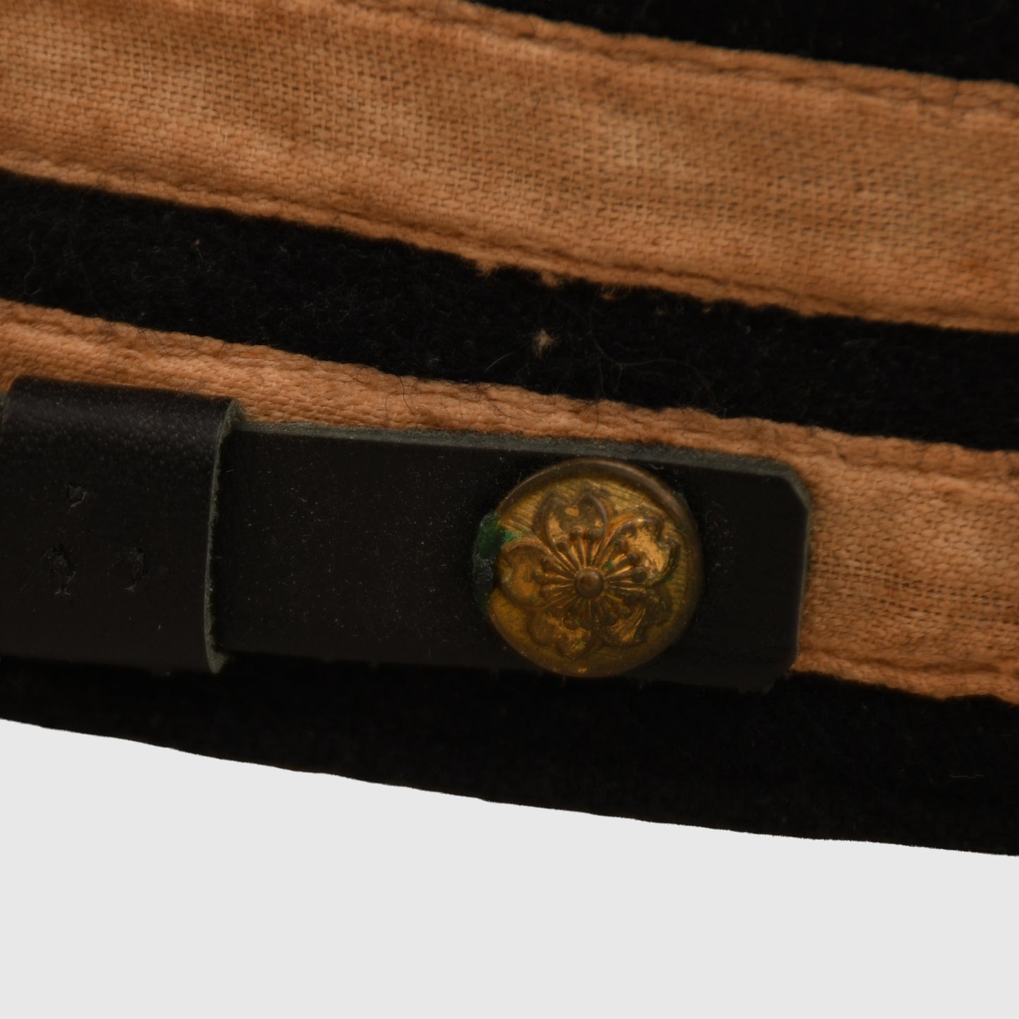 JAPANESE WWII NAVAL OFFICERS FIELD CAP.