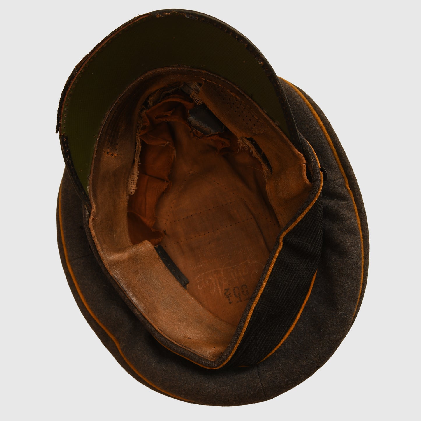 German WWII Luftwaffe Paratrooper and Hermann Göring Marked Visor Cap