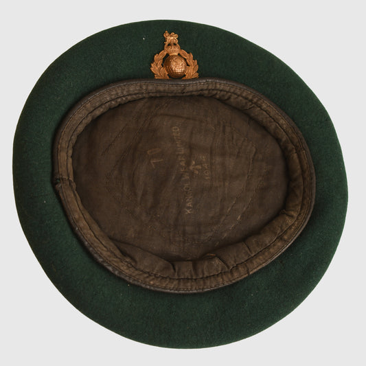 British Royal Marine Commando 1944 Dated Beret