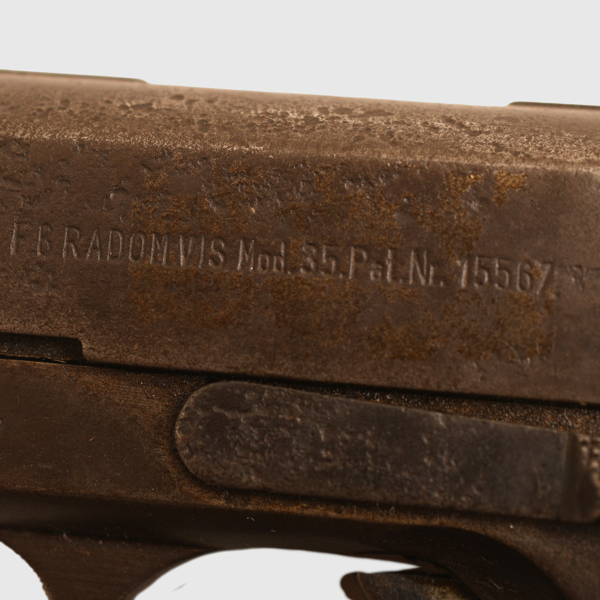 GERMAN POLISH WWII RADOM SEMI AUTOMATIC PISTOL