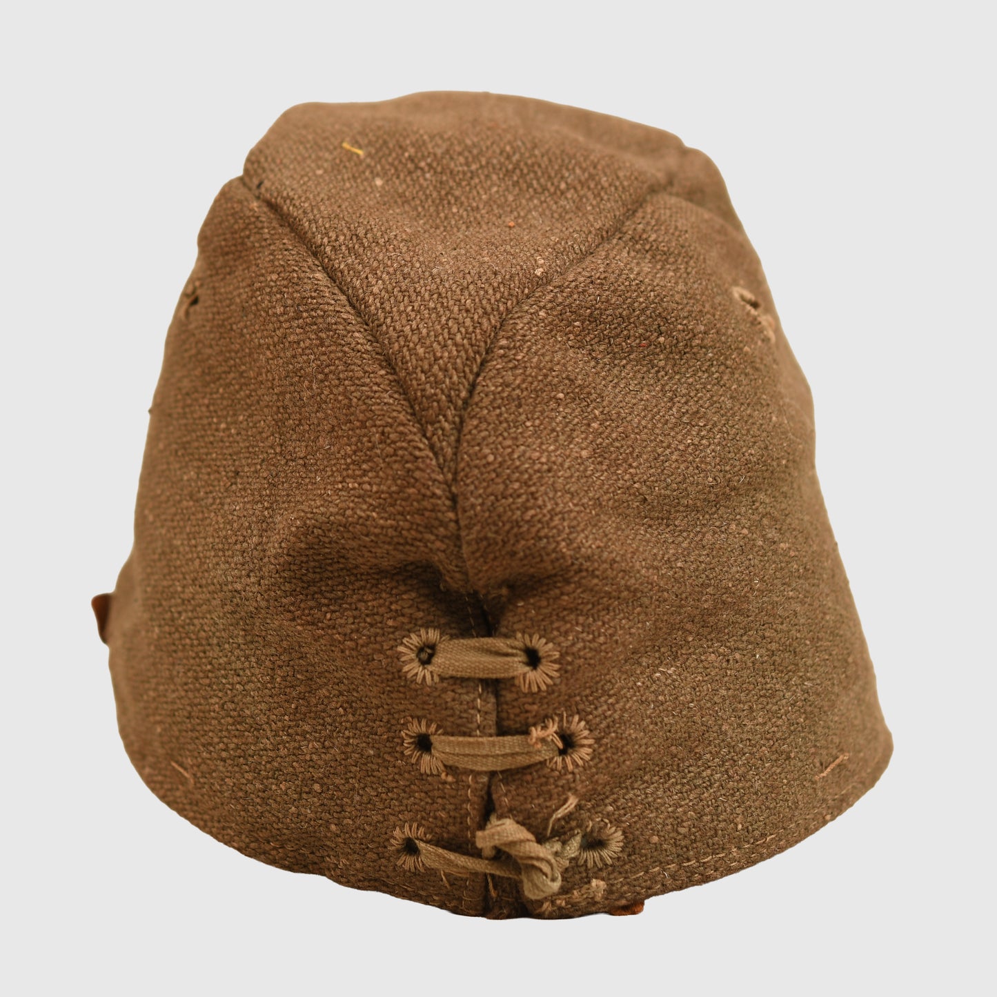 JAPANESE WWII ENLISTED MANS FIELD CAP, WARTIME CONSTRUCTION