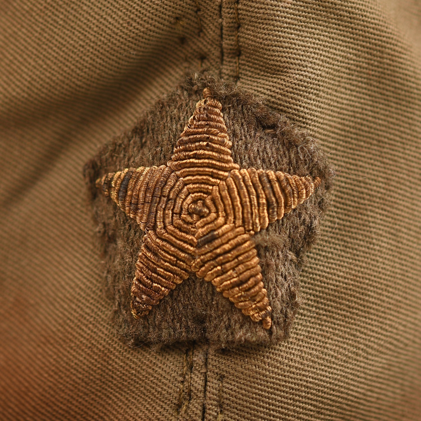 JAPANESE WWII ARMY OFFICERS FIELD CAP